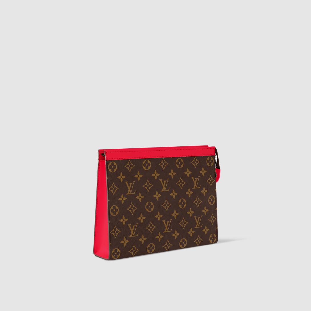 Túi Louis Vuitton Pochette Voyage Mm Nữ Đỏ